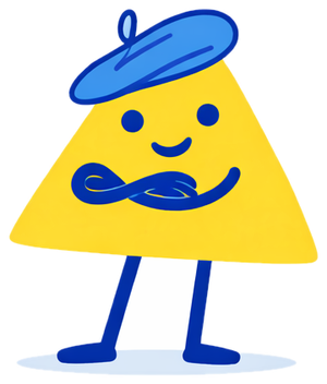 D.A.R.C.I standing calmly with mustache