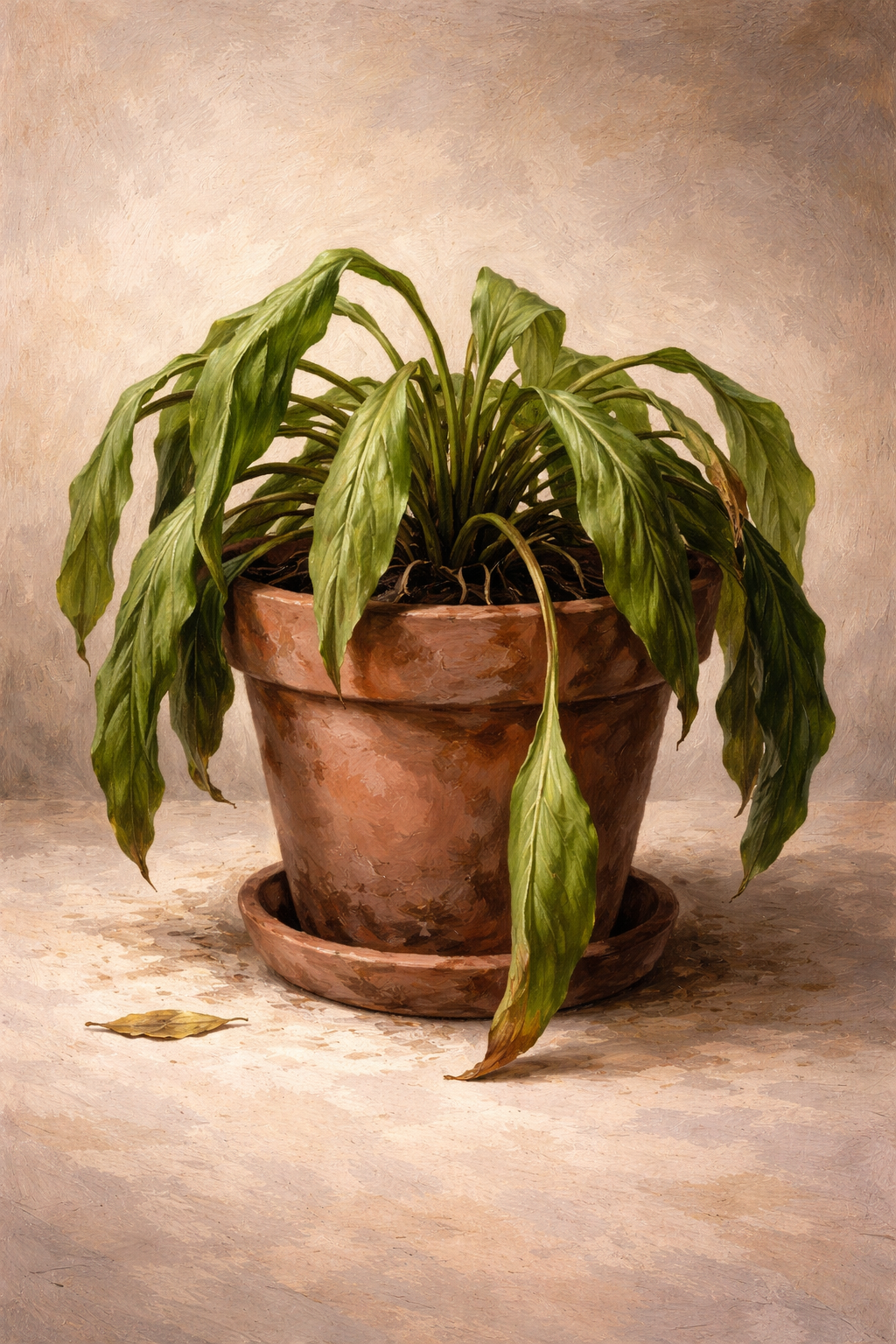 Piece No. 006 — oil painting style